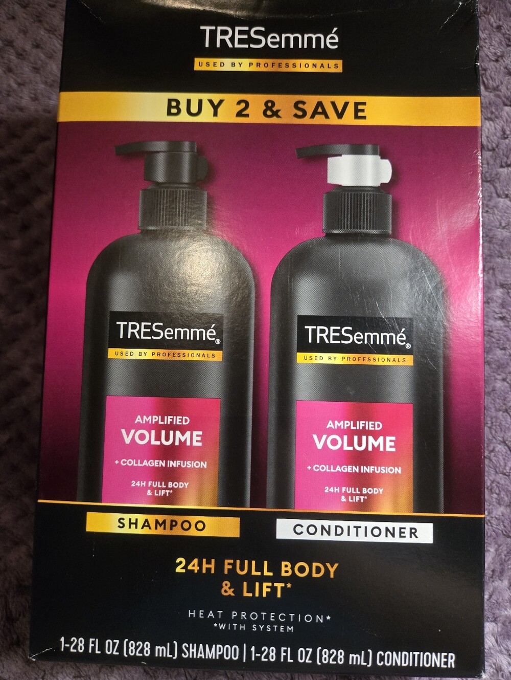Tresemme Amplified Volume 28 Oz Each